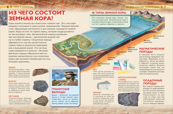 Горы и минералы. Детская энциклопедия — изображение 3
