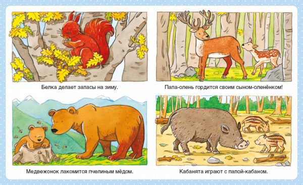 Энциклопедия для малышей.  Животные (пухлая обл., картон.страницы) — изображение 3