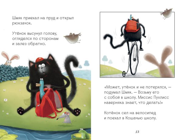 Р.Скоттон. Котенок Шмяк. Котенок Шмяк и утёнок, который не крякал. — изображение 2