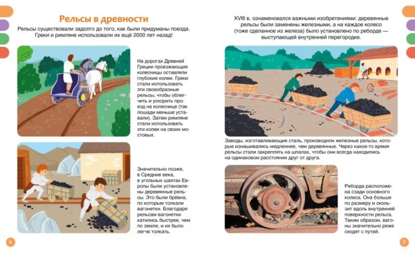 Поезда и железные дороги. Твоя первая энциклопедия. — изображение 3