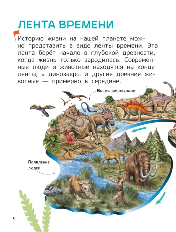 Динозавры. Энциклопедия для первого чтения с крупными буквами. — изображение 4