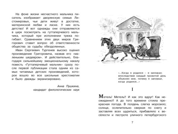Дмитрий Григорович. Гуттаперчевый мальчик — изображение 2