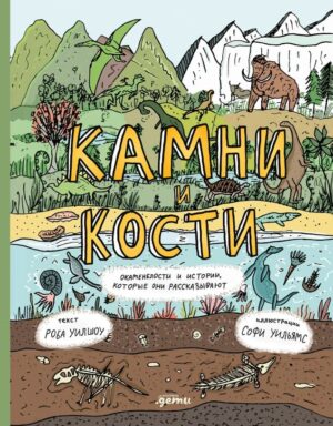 Роб Уилшоу. Софи Уильямс.  Камни и кости.  Окаменелости и истории, которые они рассказывают