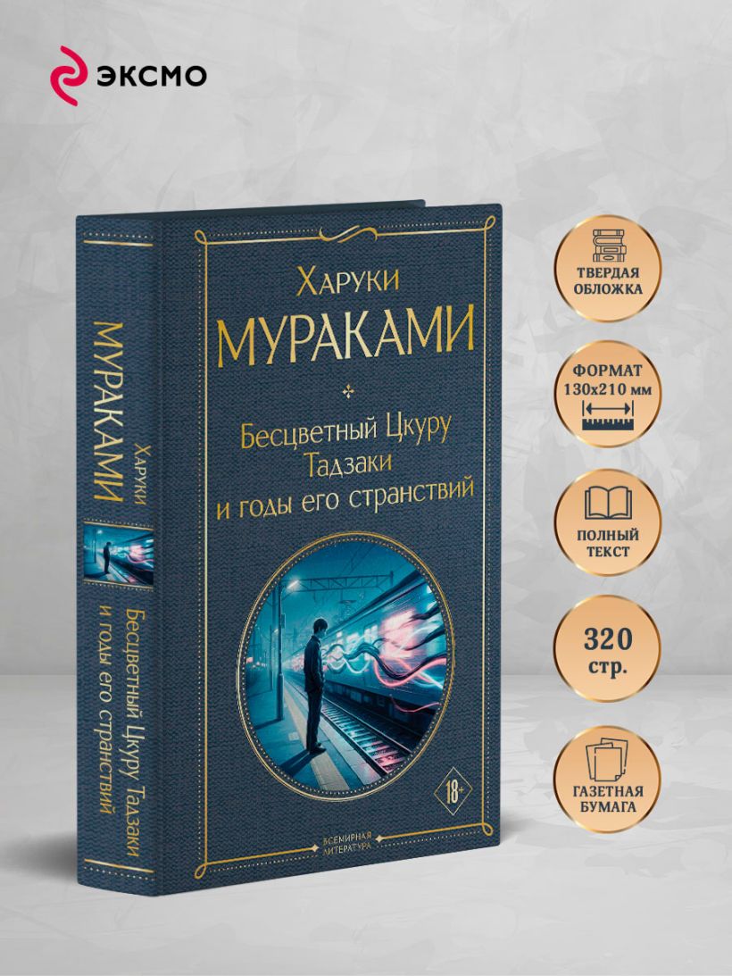 Мураками Х. Бесцветный Цкуру Тадзаки и годы его странствий(тв. обл) — изображение 3