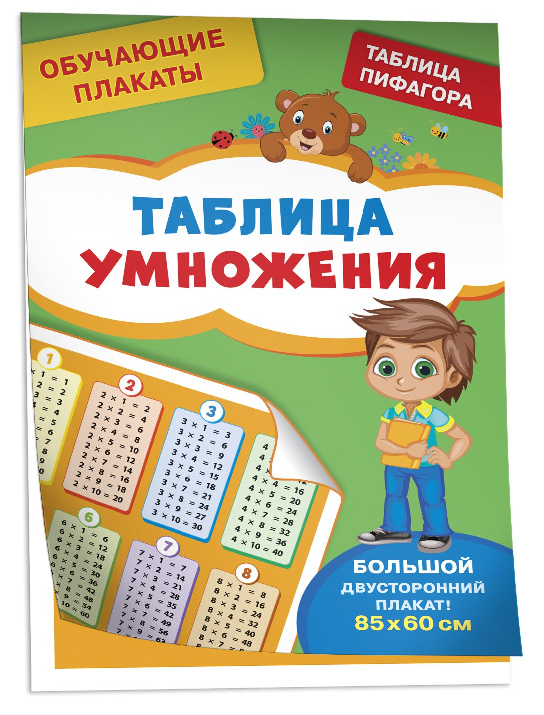 Обучающие плакаты. Таблица умножения